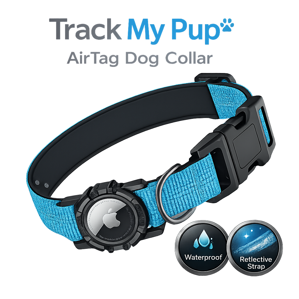 Track My Pup™ - AirTag Dog Collar