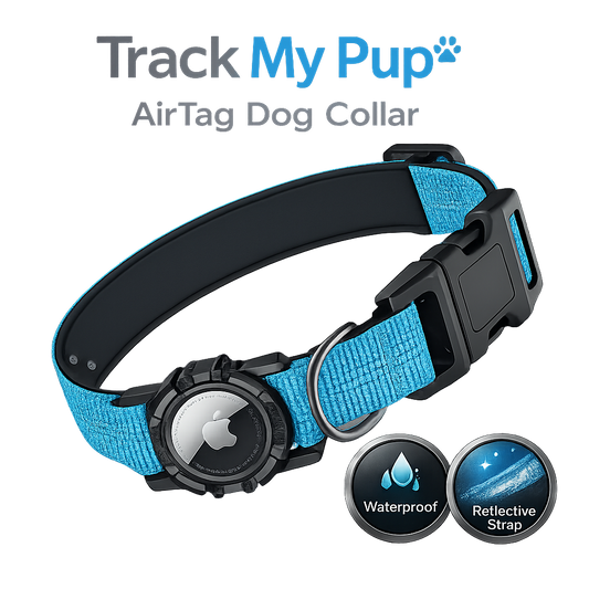 Track My Pup™ - AirTag Dog Collar